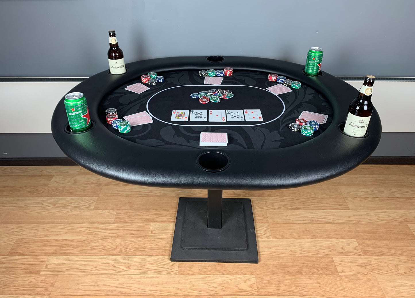 Покерный стол - Круглый КРАСНЫЙ