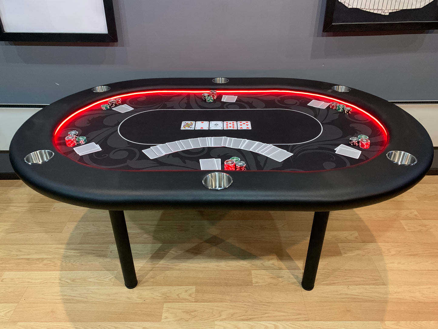 Mesa de póquer Premium+ (6 plazas)