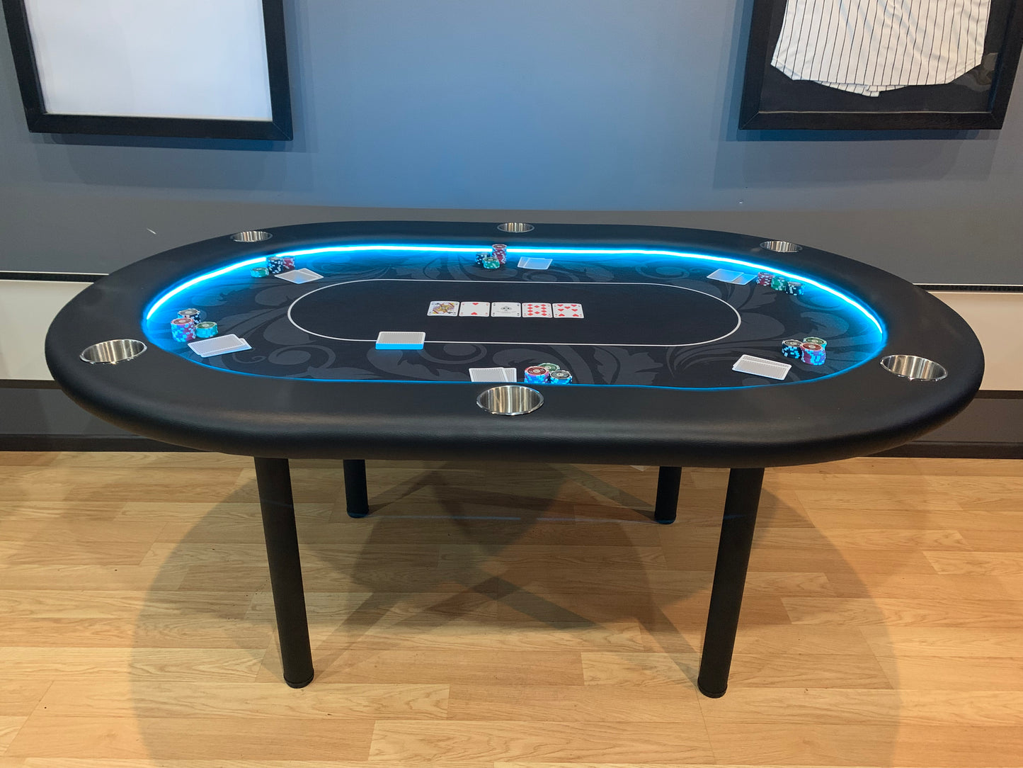 Mesa de póquer Premium+ (6 plazas)