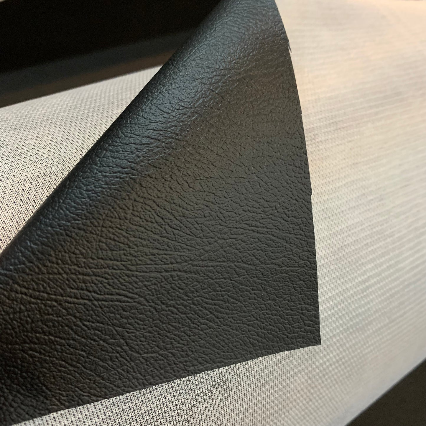 Poker Table Rail Vinyl Black Artificial Leather