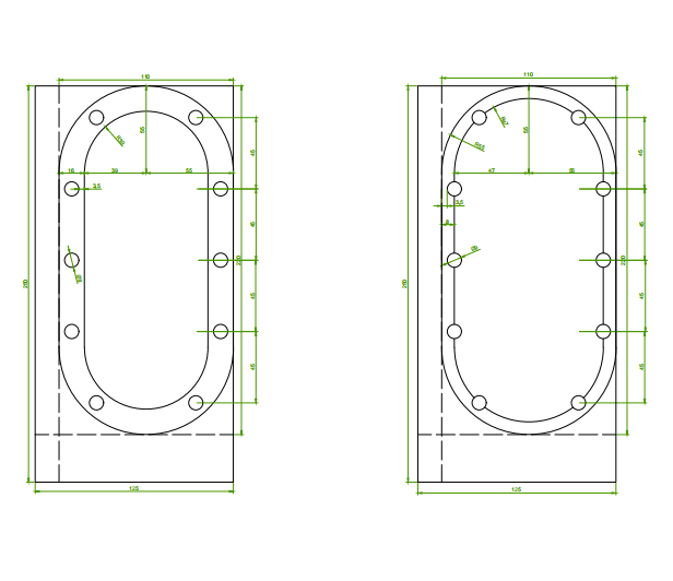 poker table size