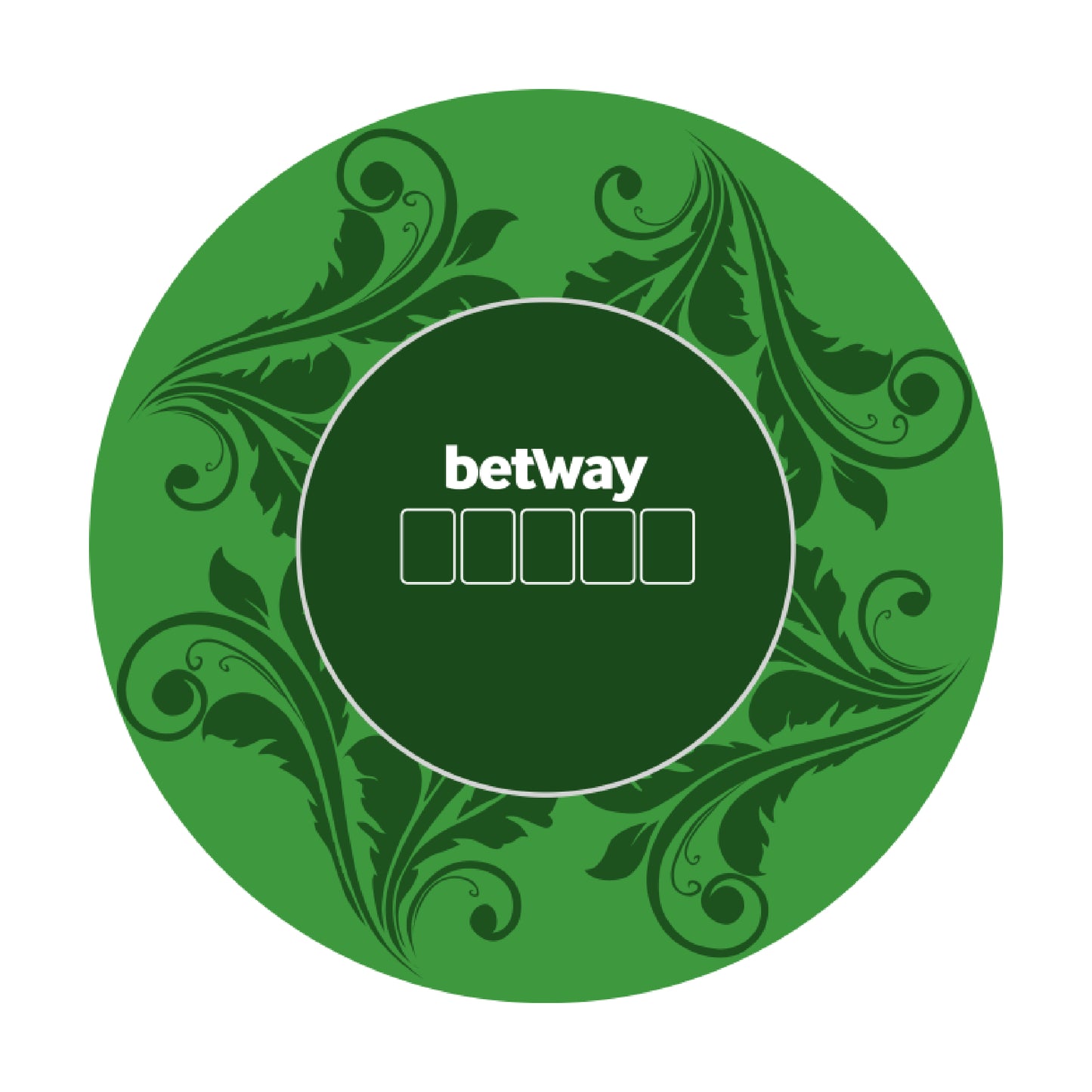Custom Poker Mat (Round Shape)
