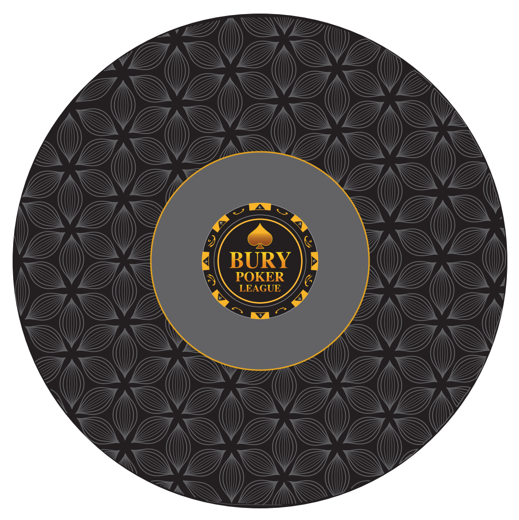 Custom Poker Mat (Round Shape)