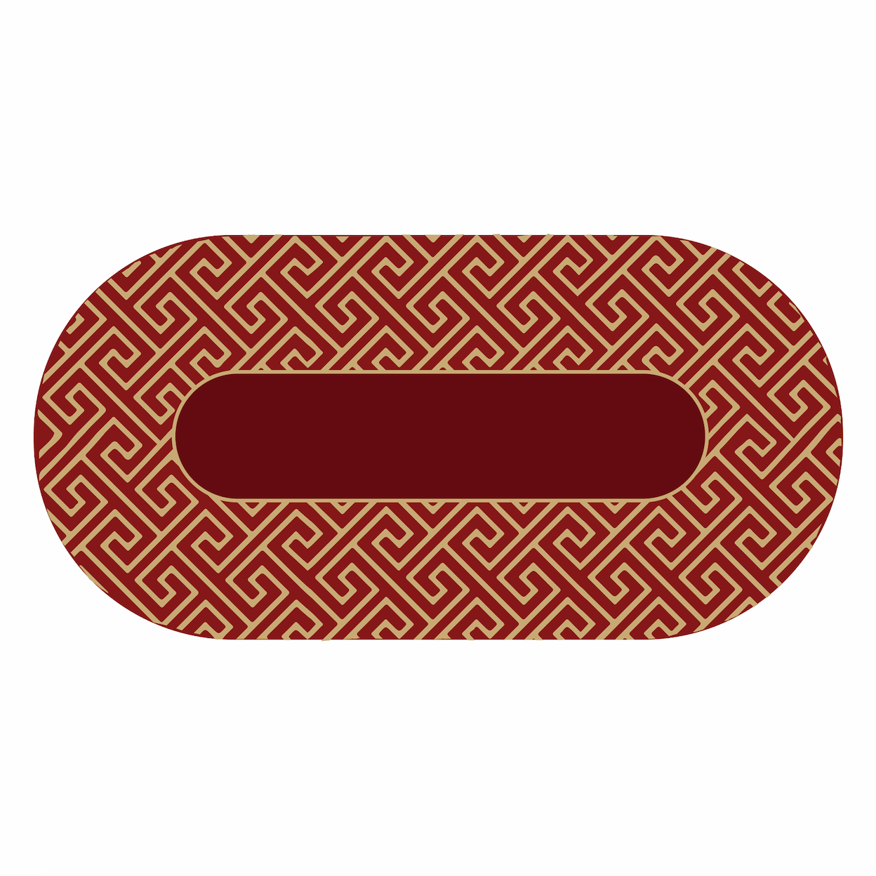 Poker Table Felt - Chinese Ornaments