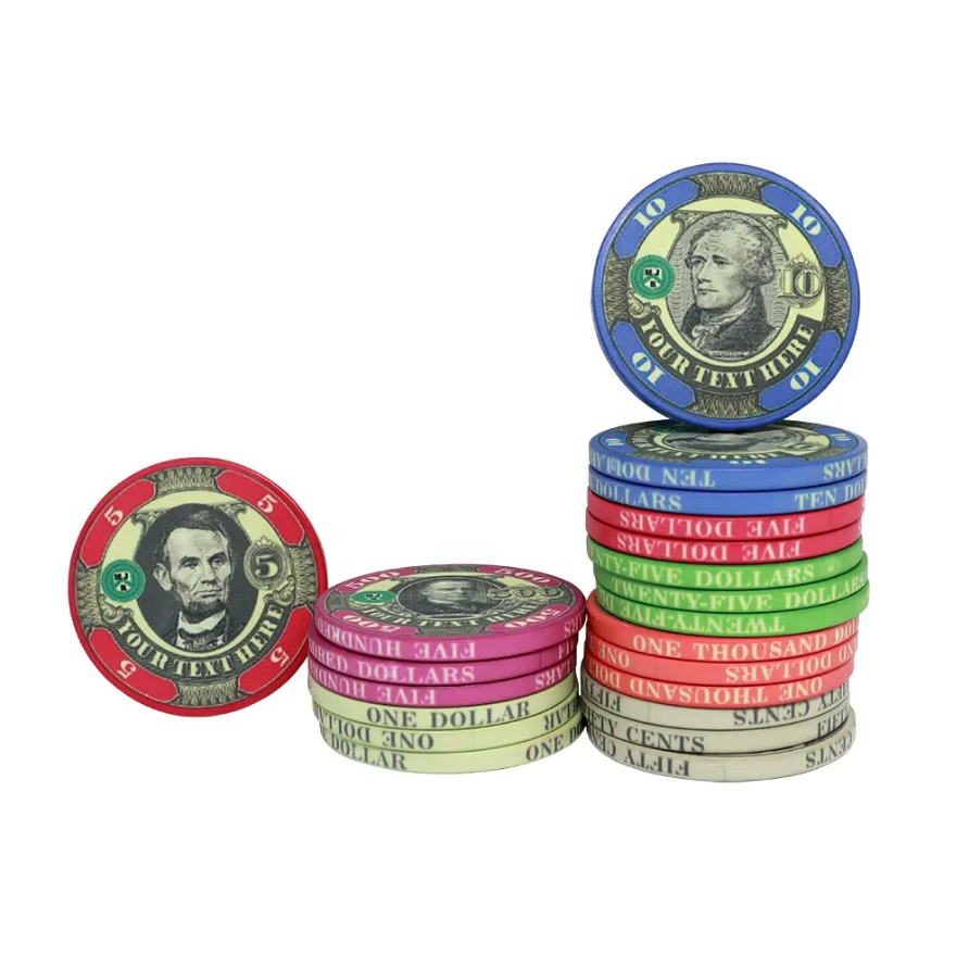 Custom Poker Chips - USD