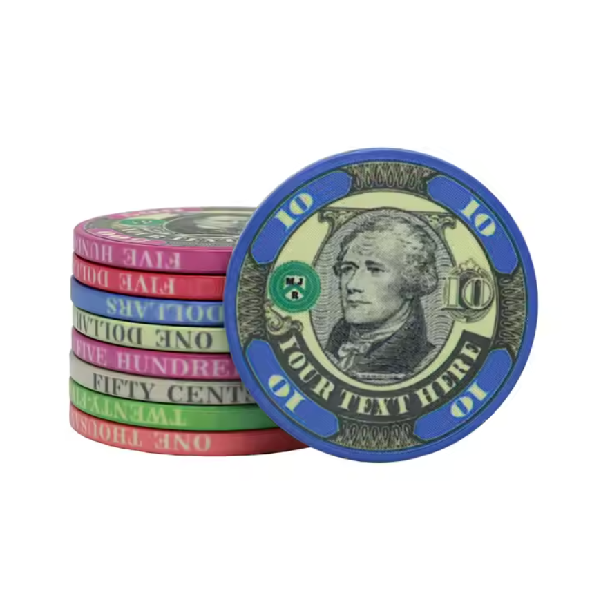 Custom Poker Chips - USD