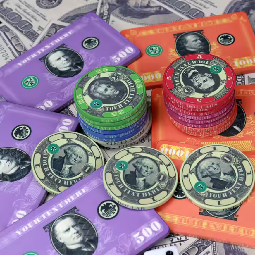 Custom Poker Chips - USD