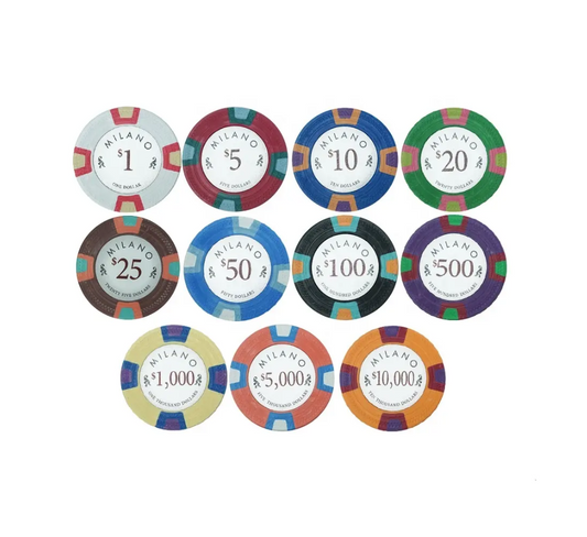 Custom Poker Chips - Greek/Roman
