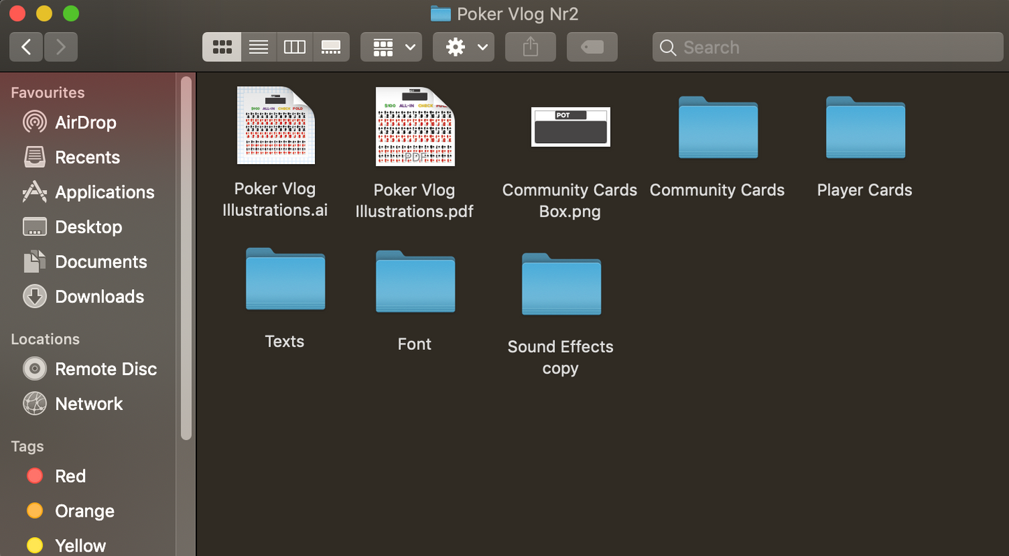 Poker Vlog Graphics Pack Animations Digital Cards Illustrations for Social Media Videos