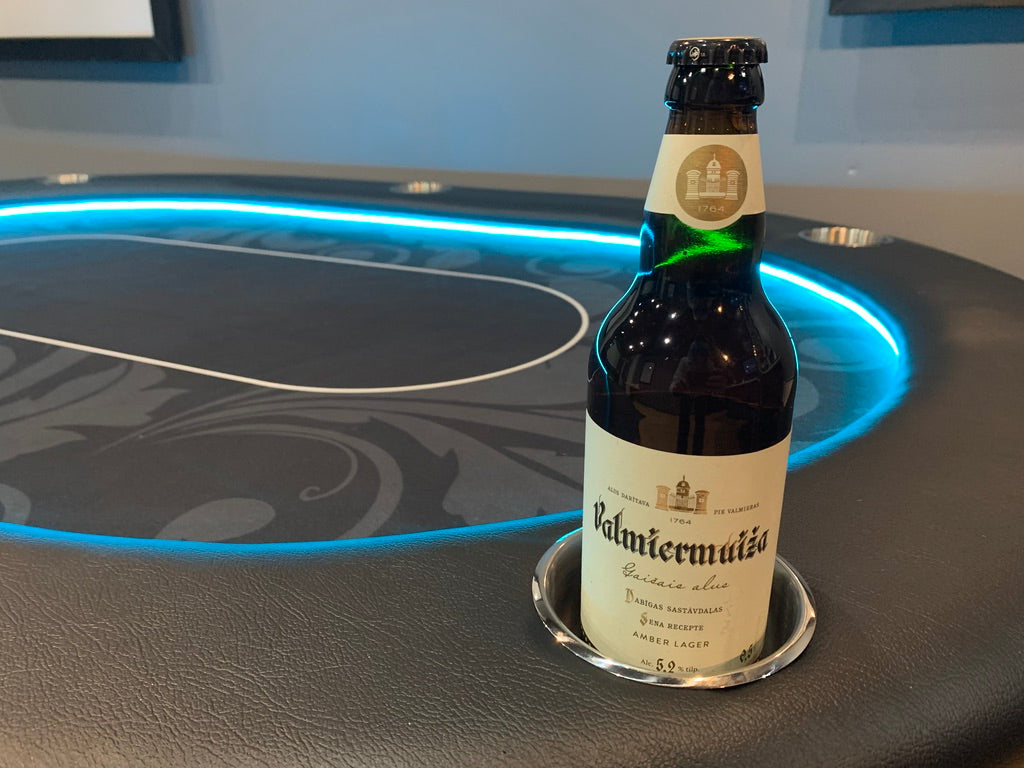 Portavasos grande de acero inoxidable para bebidas