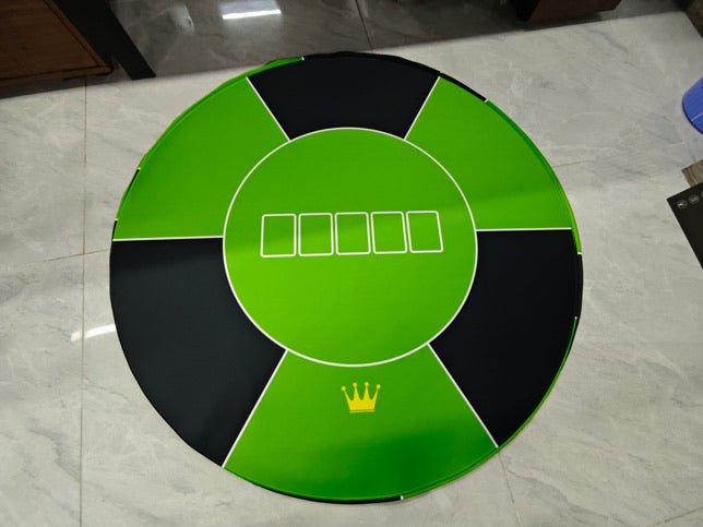 Custom Poker Mat (Round Shape)