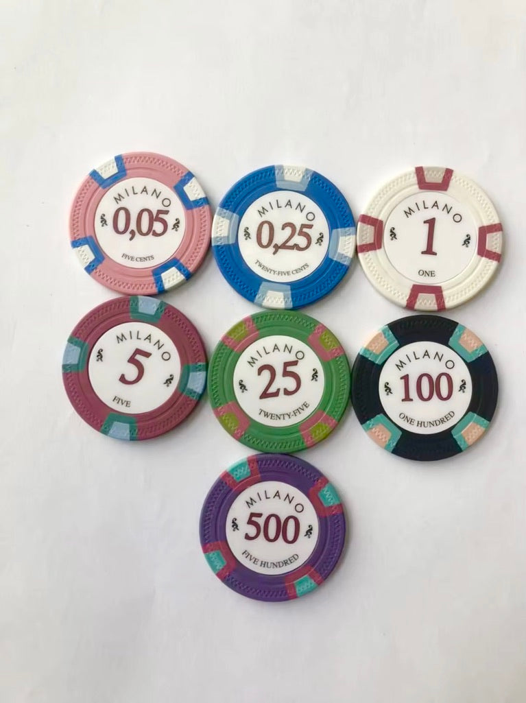 Custom Poker Chips - Greek/Roman