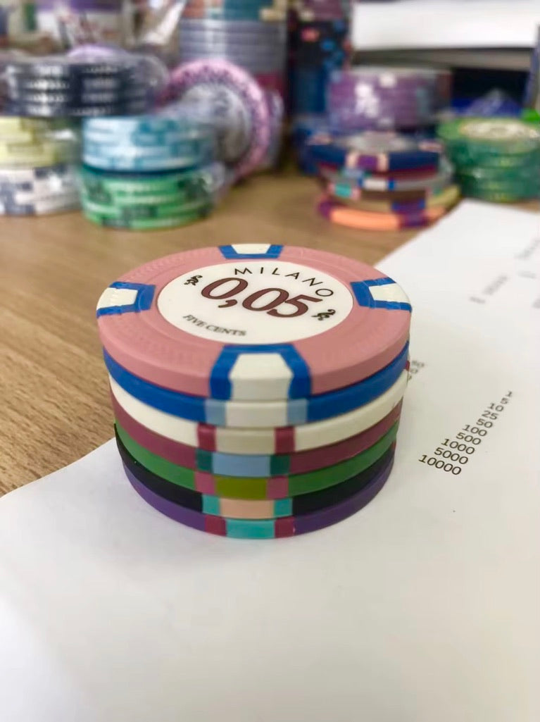 Custom Poker Chips - Greek/Roman