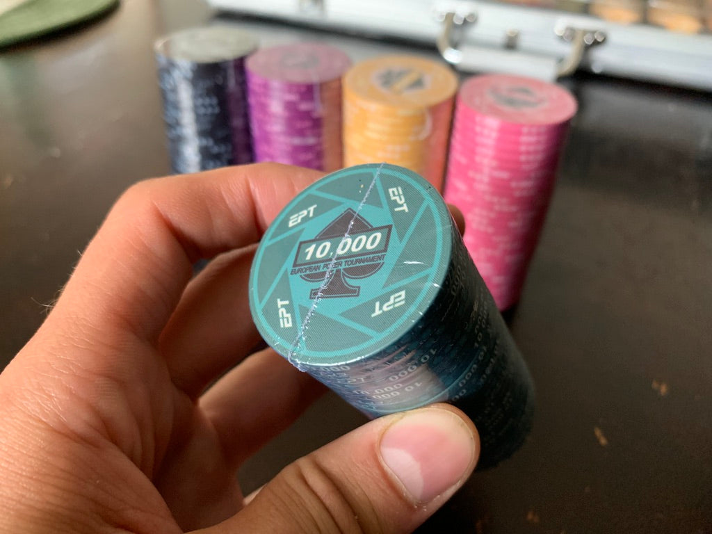 Poker Chips Set - EPT 500 pcs