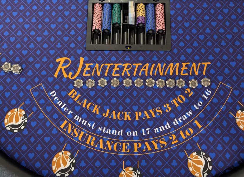 Fieltro para mesa de BlackJack - Suited