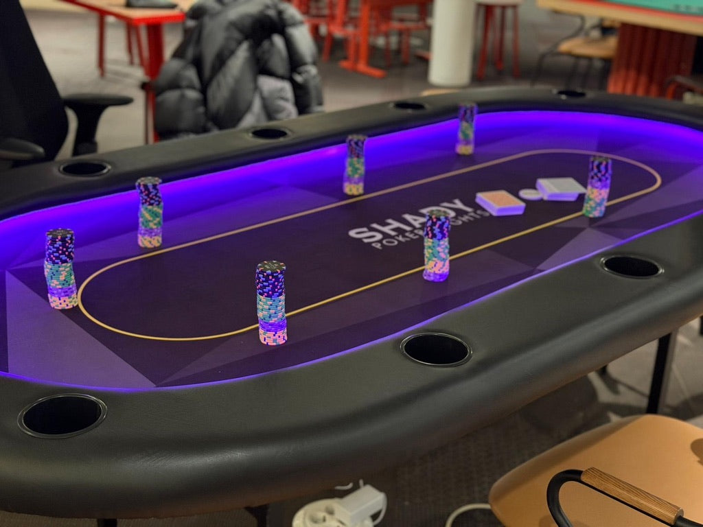 Mesa de póquer de lujo (10 plazas)