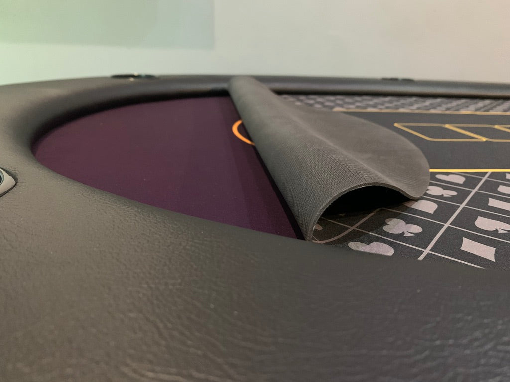 Alfombrilla de póquer personalizada (forma libre)