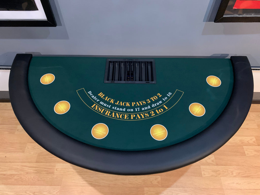 Fieltro para mesa de BlackJack - Suited