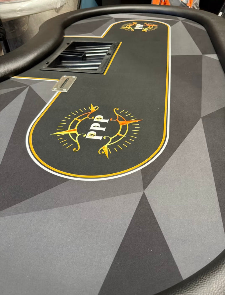 Ткань для покерного стола - Mодерн ЧЕРНЫЙ