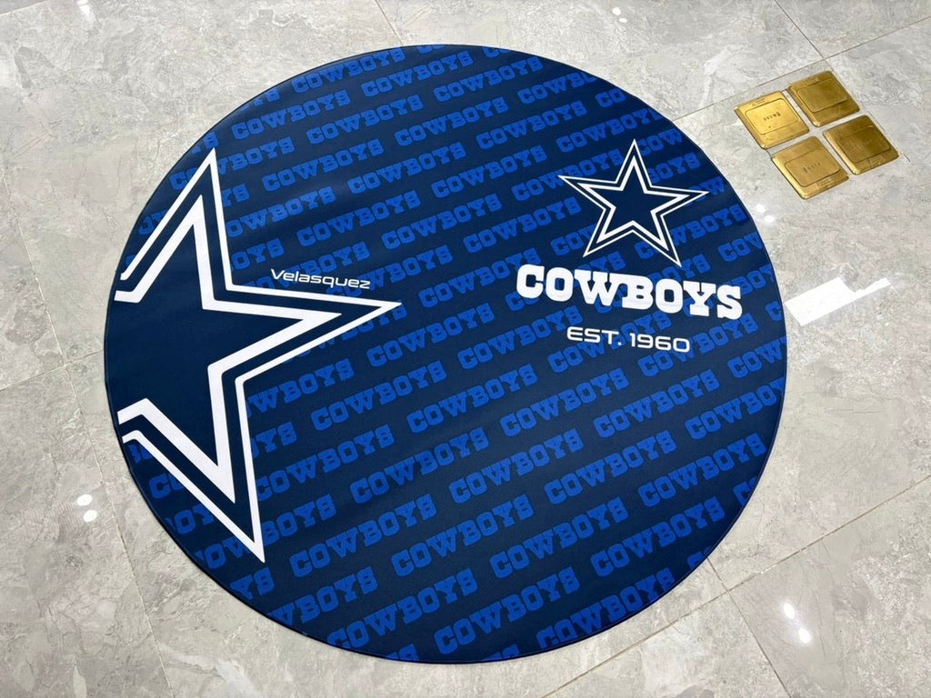 Custom Poker Mat (Round Shape)