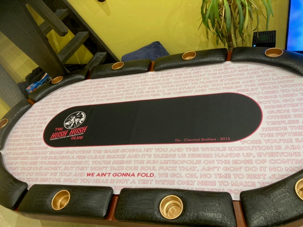 Custom Poker Mat (Free Shape)