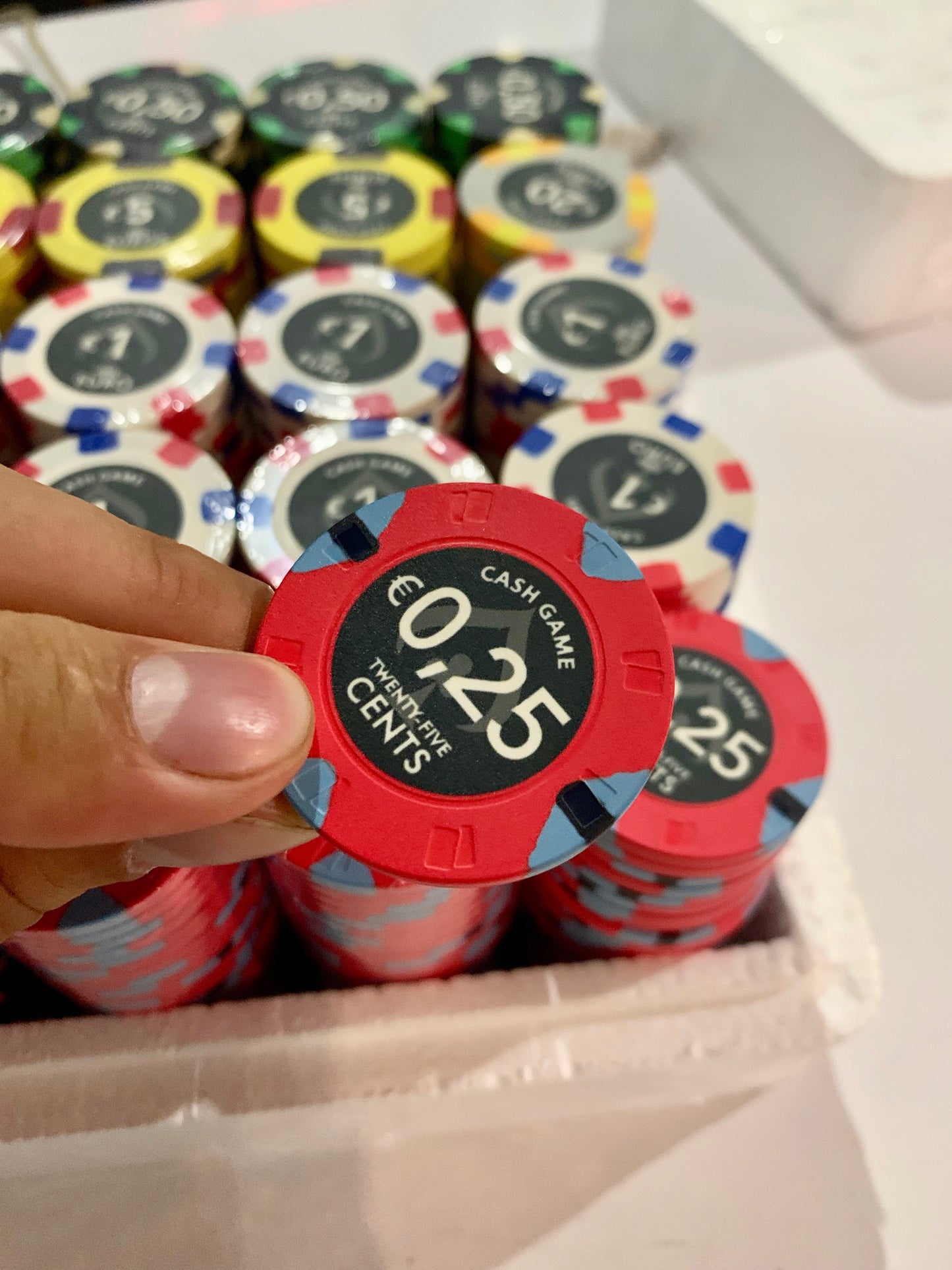 Fichas de póquer personalizadas - Diseño de casino