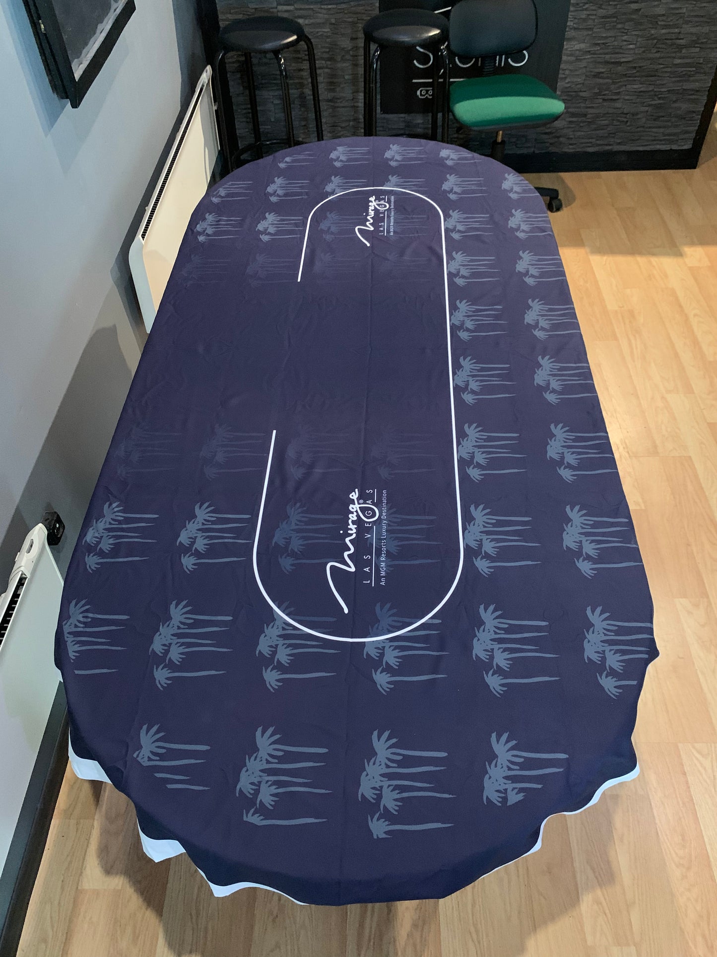Poker Table Felt - Mirage Dark