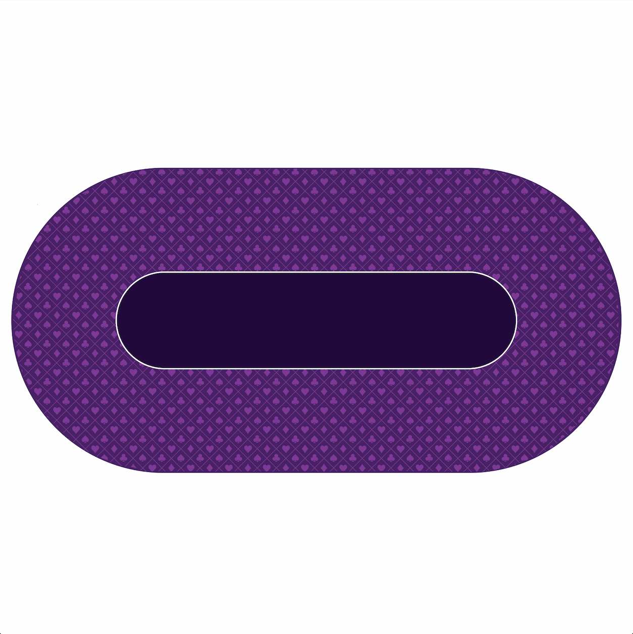 Fieltro para mesa de póquer: morado