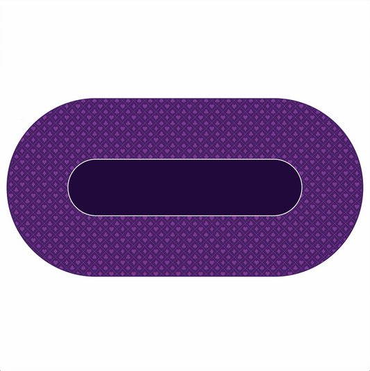 Fieltro para mesa de póquer: morado