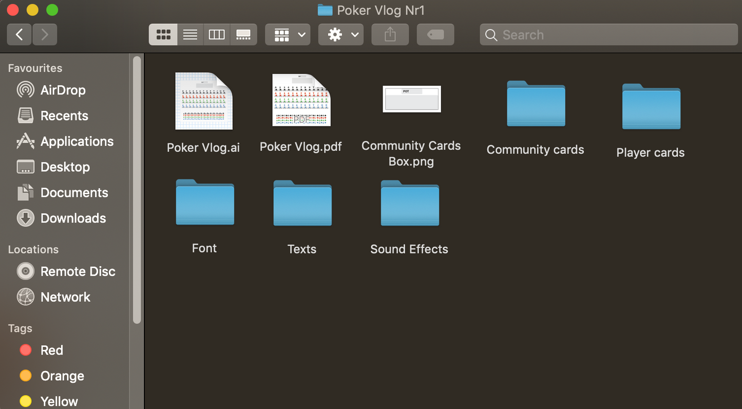 Poker Vlog Graphics Pack Animations Digital Cards Illustrations for Social Media Videos