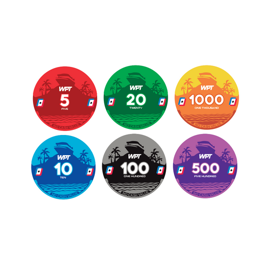 NEW Custom Poker Chips - WPT Voyage