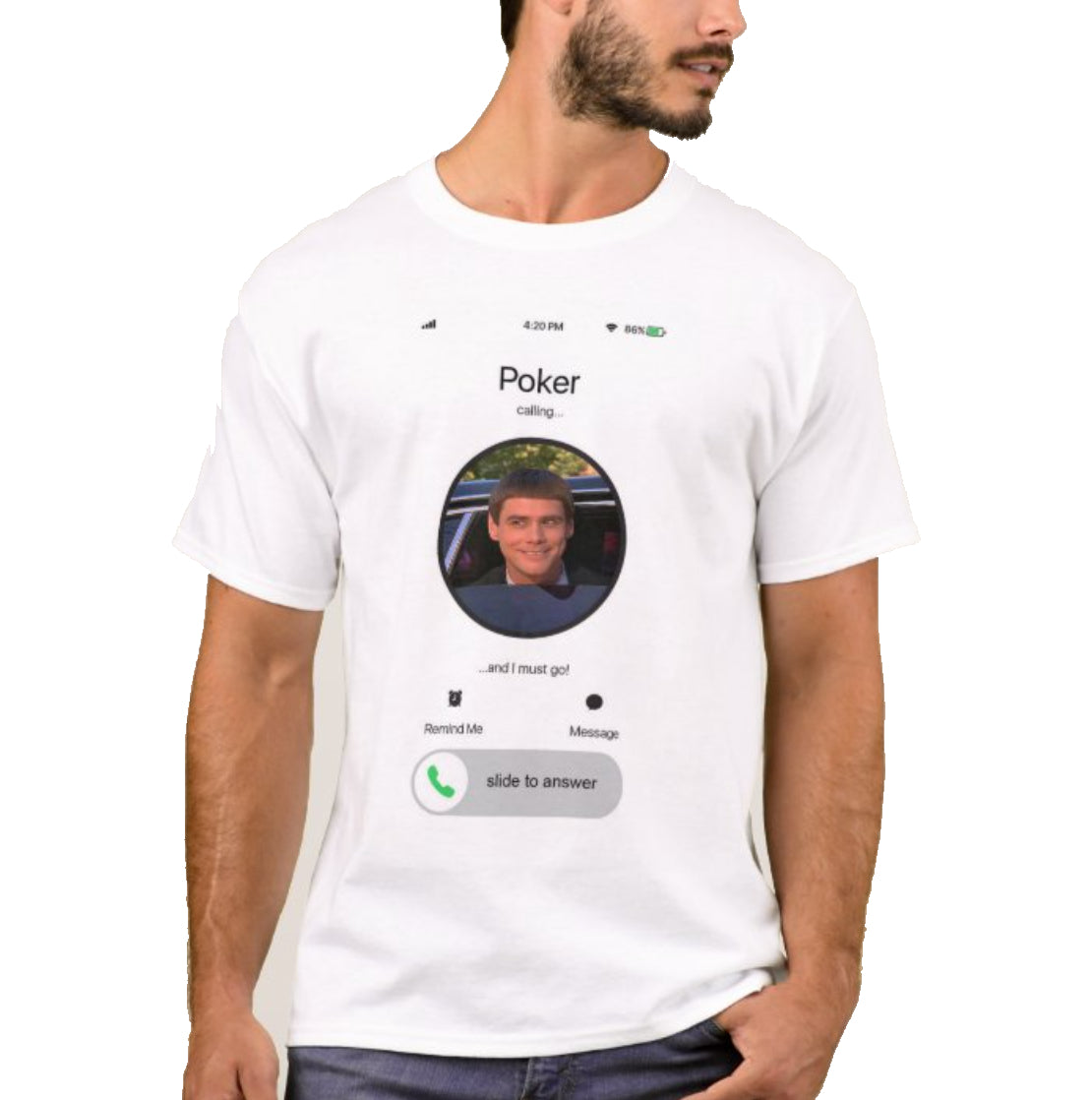 Custom T-shirt - Poker Calling...