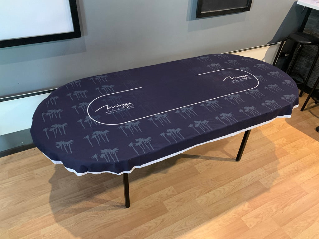 Poker Table Felt - Mirage Dark